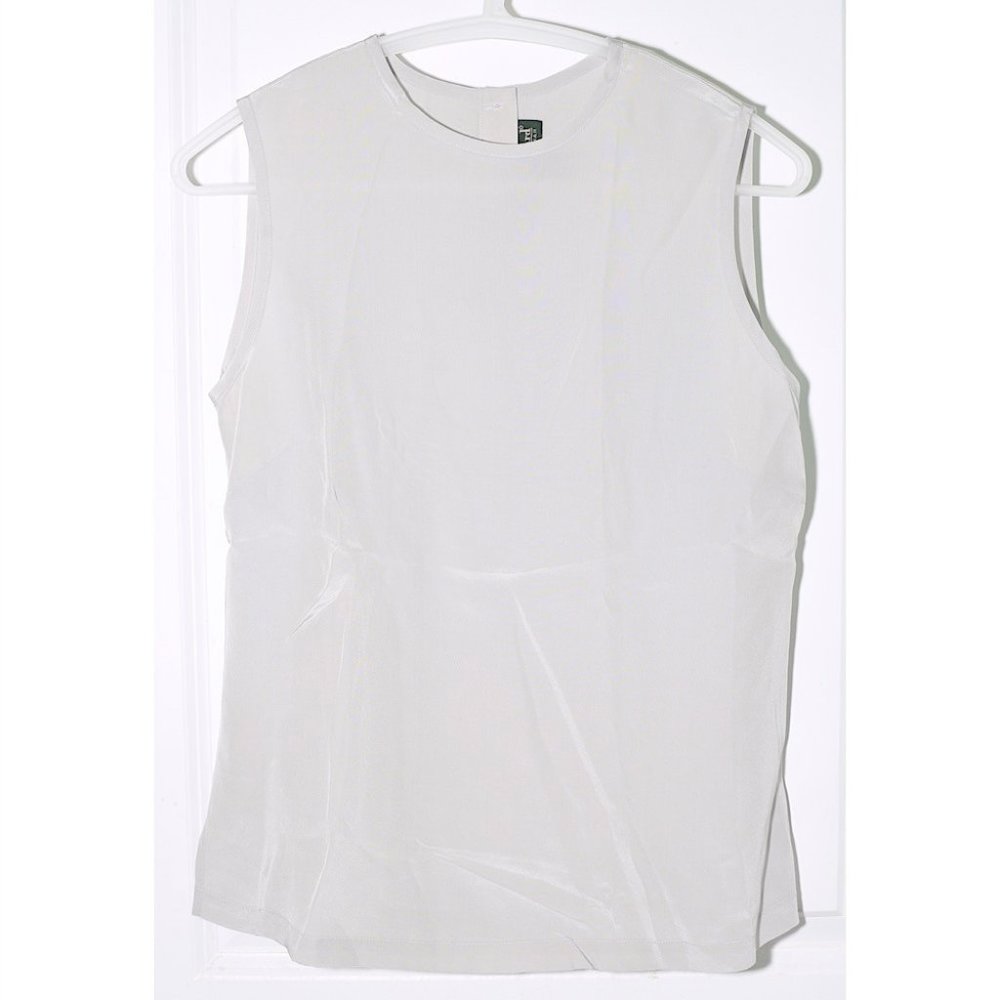 Harve Benard 100% Silk Gray Tank